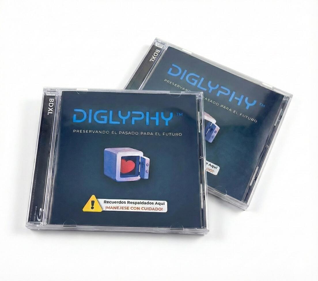 Disco en caja de acrilico